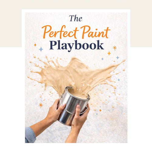 Perfect Paint Playbook — paid interior paint color selection guide cover from Real Design Help